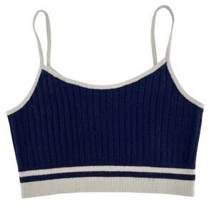Lucky Brand knit rib sweater tank